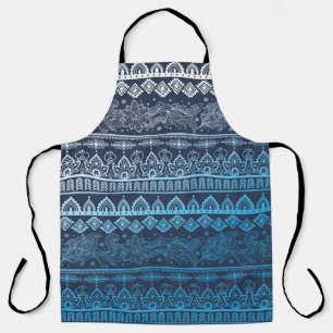 Tribal ethnic seamless  apron