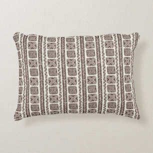 Tribal ethnic seamless hand drawn illustration decorative cushion