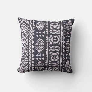 Tribal ethnic seamless illustration pattern cushion