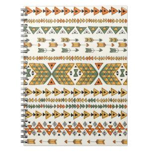 Tribal ethnic seamless pattern 3 notebook