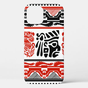 Tribal ethnic seamless pattern 5 iPhone 12 case