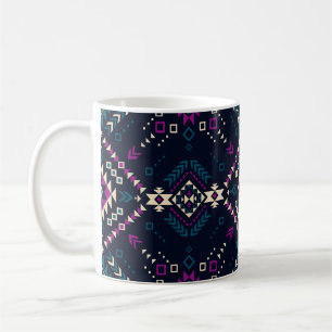 Tribal ethnic seamless pattern 6 coffee mug