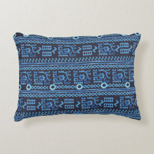 Tribal ethnic seamless pattern 8 decorative cushion