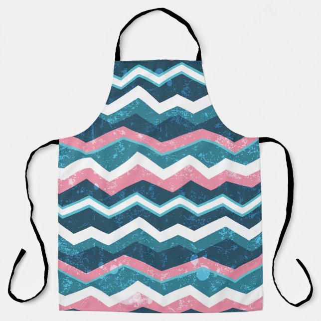 Tribal ethnic, seamless pattern apron (Front)