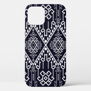 Tribal ethnic seamless pattern iPhone 12 case
