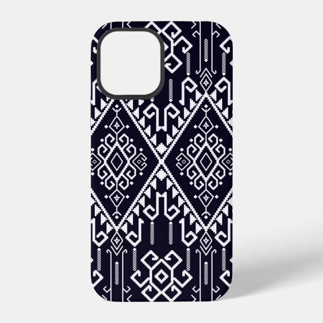 Tribal ethnic seamless pattern iPhone case (Back)