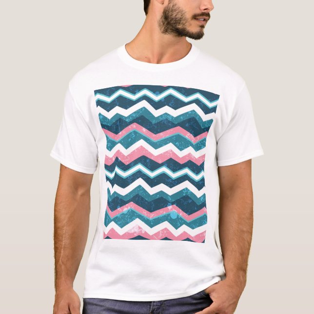 Tribal ethnic, seamless pattern T-Shirt (Front)
