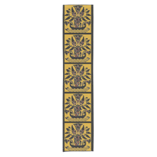 Tribal Ethnic Tattoo Pattern  Short Table Runner