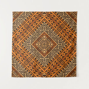 Tribal ethnic textile pattern african style tapestry