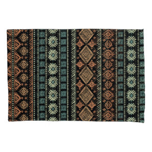 Tribal Ethnic Vintage Business Pattern Pillowcase