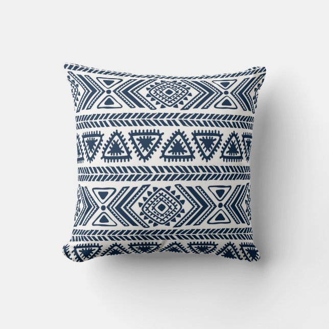 Tribal Ethnic: Vintage Seamless Pattern. Cushion (Front)