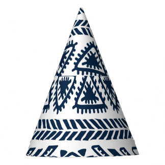 Tribal Ethnic: Vintage Seamless Pattern. Party Hat