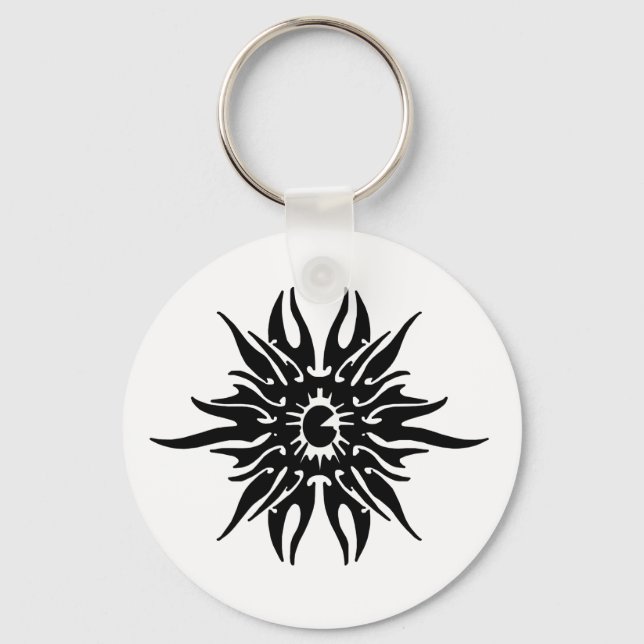 Tribal Eye Keychain (Front)