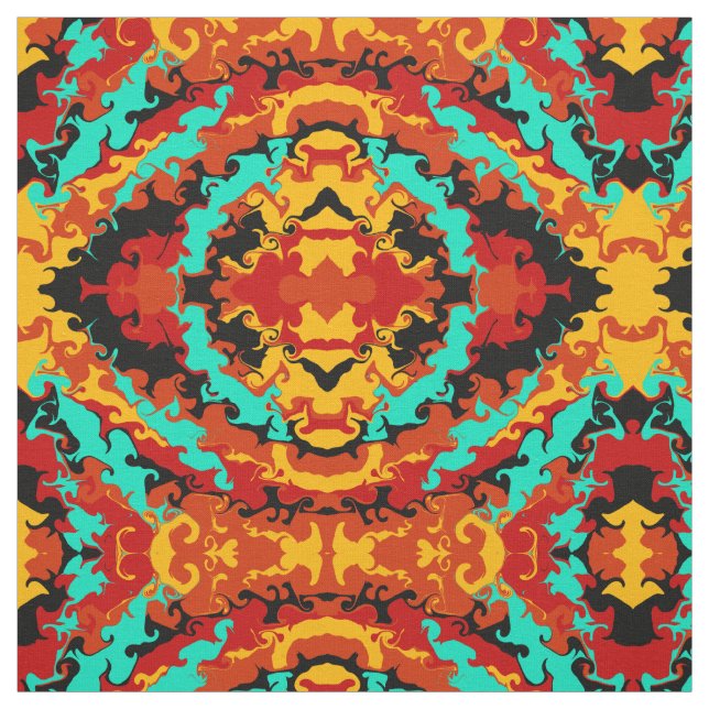 Tribal  fabric (Swatch)