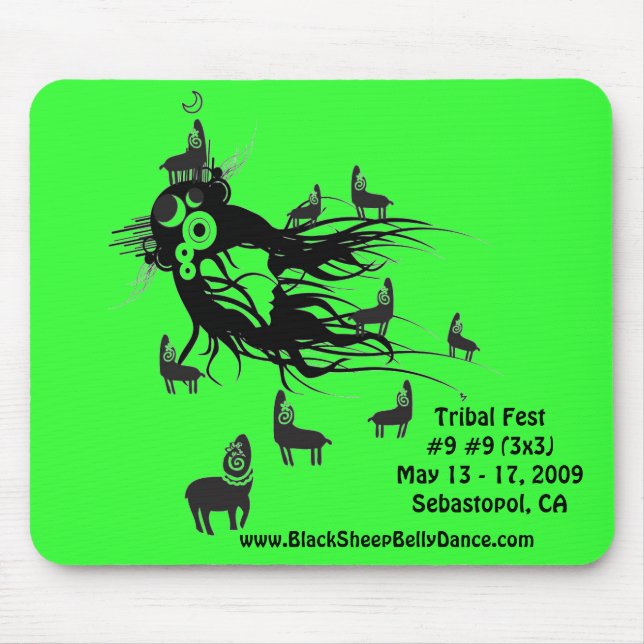 Tribal Fest Mouse Pad (Front)