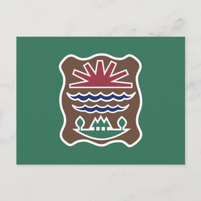 Tribal Flag of the Western Abenaki Nation Postcard (Front)