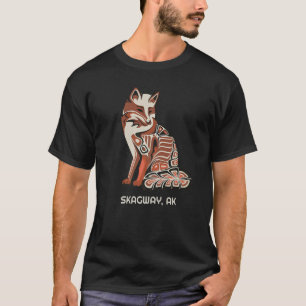 Tribal Fox Skagway Ak Native Indian American Haida T-Shirt