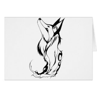 Tribal Fox Tattoo Design