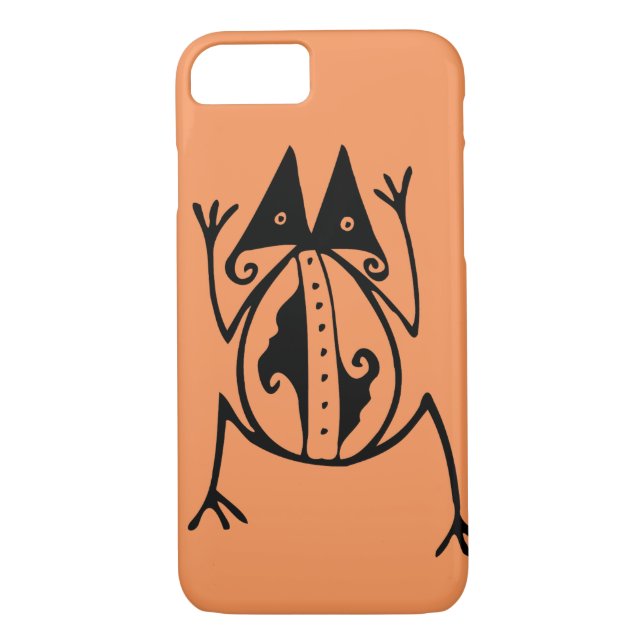 Tribal frog ancient animal tribal art Case-Mate iPhone case (Back)