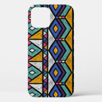 Tribal Geometric Aztec: Colourful Vintage Pattern