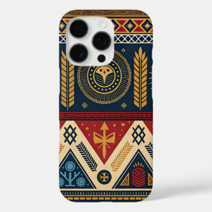 Tribal Geometric Fox Pattern Phone Case