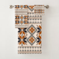 Tribal geometric pattern