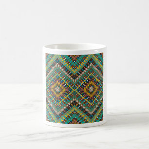 Tribal Geometric Pattern Boho Ethnic Aztec  Coffee Mug