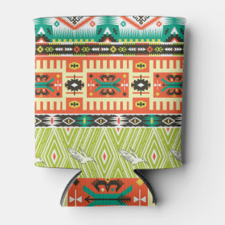 Tribal Geometric: Quotes Text Pattern. Can Cooler
