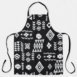 Tribal geometric: stylish seamless background. apron