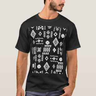 Tribal geometric: stylish seamless background. T-Shirt