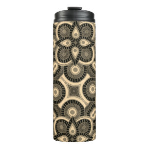 Tribal Geometric Thermal Tumbler
