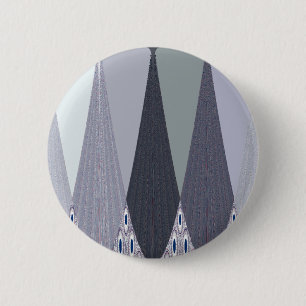 Tribal Geometry pattern 6 Cm Round Badge