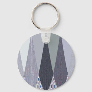 Tribal Geometry pattern Key Ring