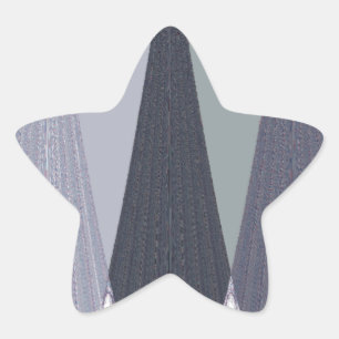 Tribal Geometry pattern Star Sticker