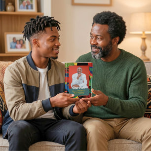 Tribal Gifts for African American Black Men Father Photo Block