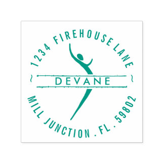 Tribal Goddess Self-Inking Return Address Stamp