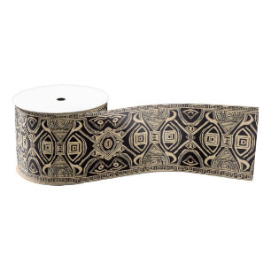 Tribal Grosgrain Ribbon