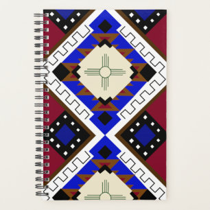 Tribal, Happiness, Native American Zia Planner