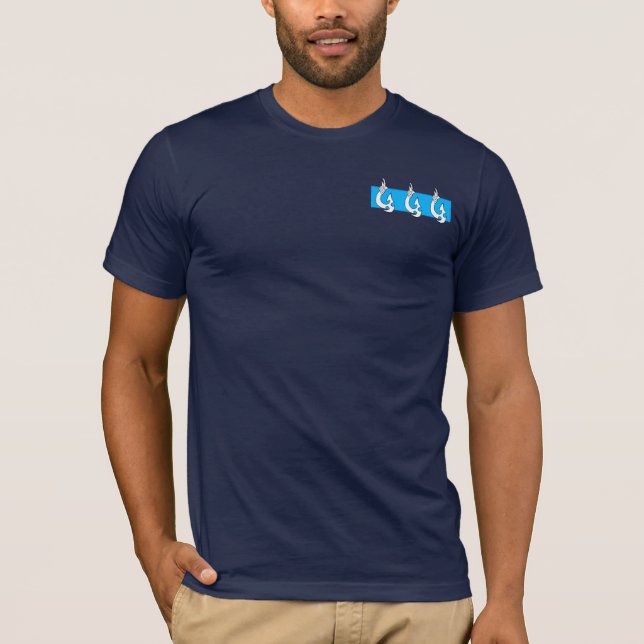 Tribal Hawaiian Fish Hook T-Shirt (Front)