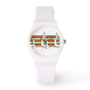 Tribal Hawaiian Fish Hook Watch