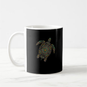 Tribal Hawaiian Sea Turtle Coffee Mug