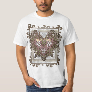 Tribal Heart Flames T-Shirt