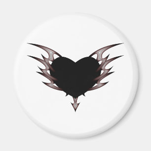 tribal heart magnet