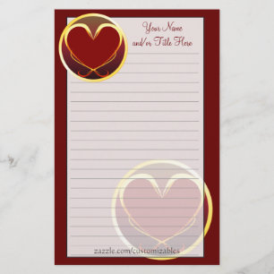 Tribal Heart Stationery