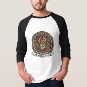 Tribal Heritage Lion Tee** T-Shirt
