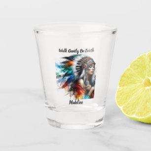 Tribal Heritage Traditional  Shot Glass