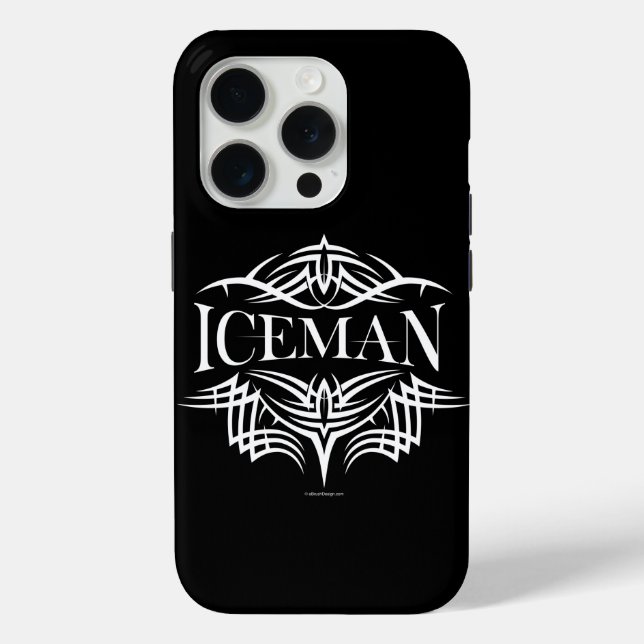 Tribal Hockey (Iceman) iPhone 5 case (Back)