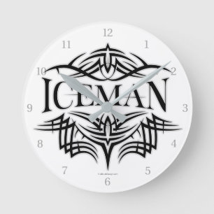 Tribal Hockey Round Clock