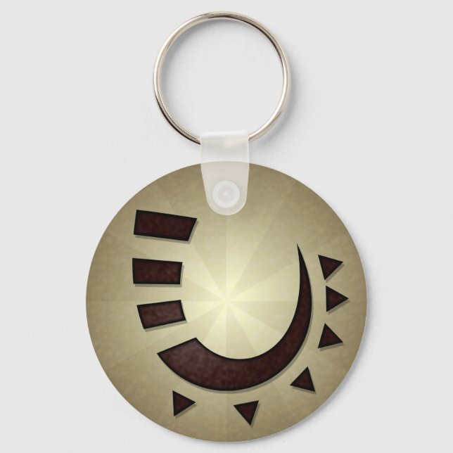 Tribal Hook Keychain (Front)