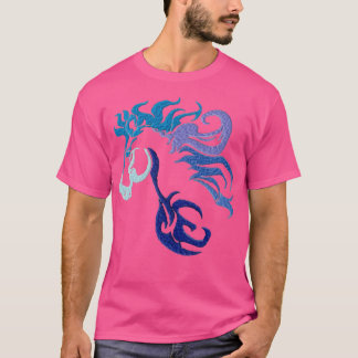 Tribal Horse Horse Head Colourful  T-Shirt